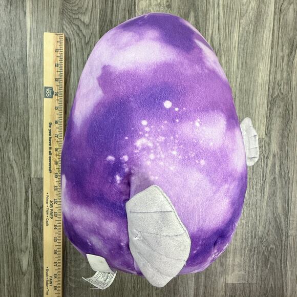 Original Squishmallows Daxon Purple Galaxy Anglerfish Plush Jazwares 2022 Toy - Picture 4 of 4